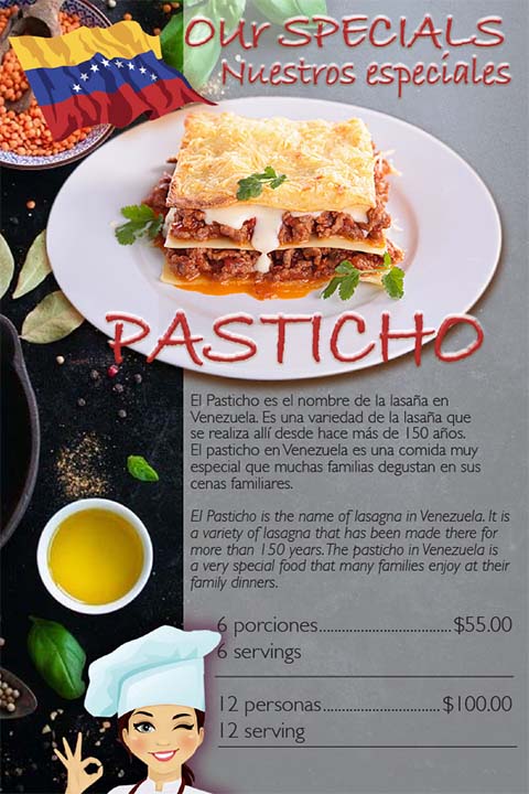 Porqué se le dice Pasticho a la Lasagna en Venezuela? - AutoTravelMiami
